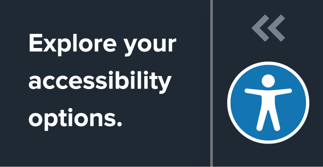 Cutomize your experience with AudioEye Tools.